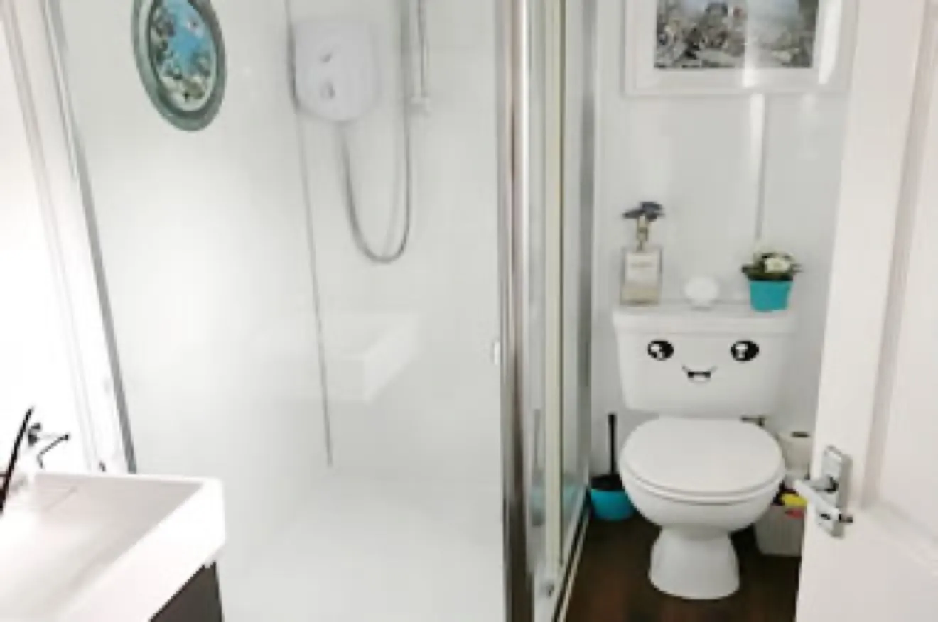 Bathroom at Cladach Cottage