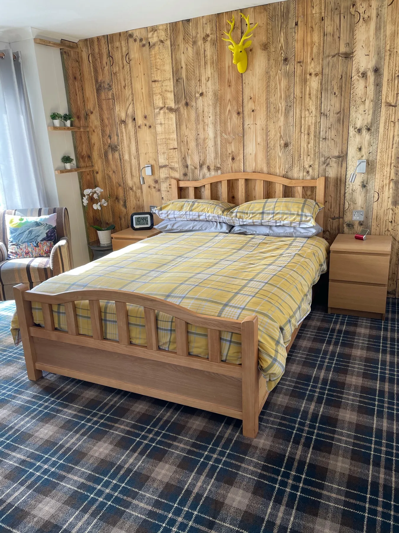 Bedroom Downstairs at Cladach Cottage