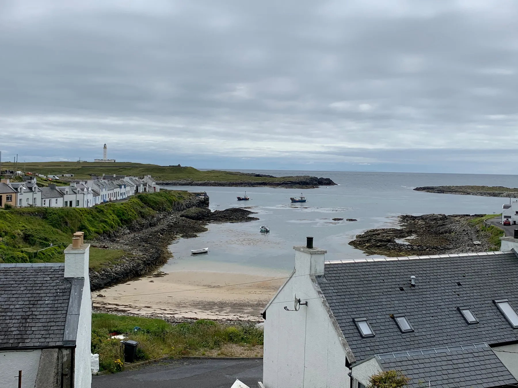 Portnahaven coastline on Islay